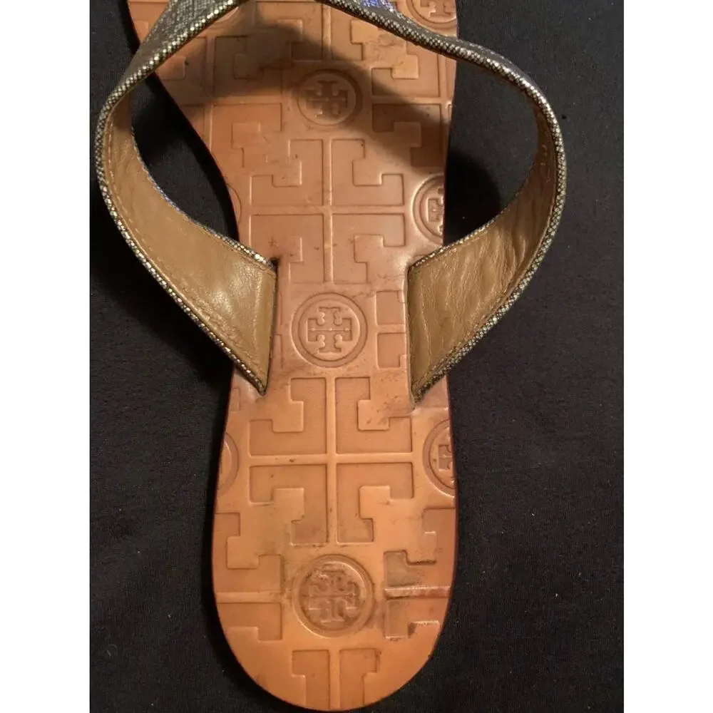 Women's Tory Burch Thora Sandals Flip-flops Size 7M